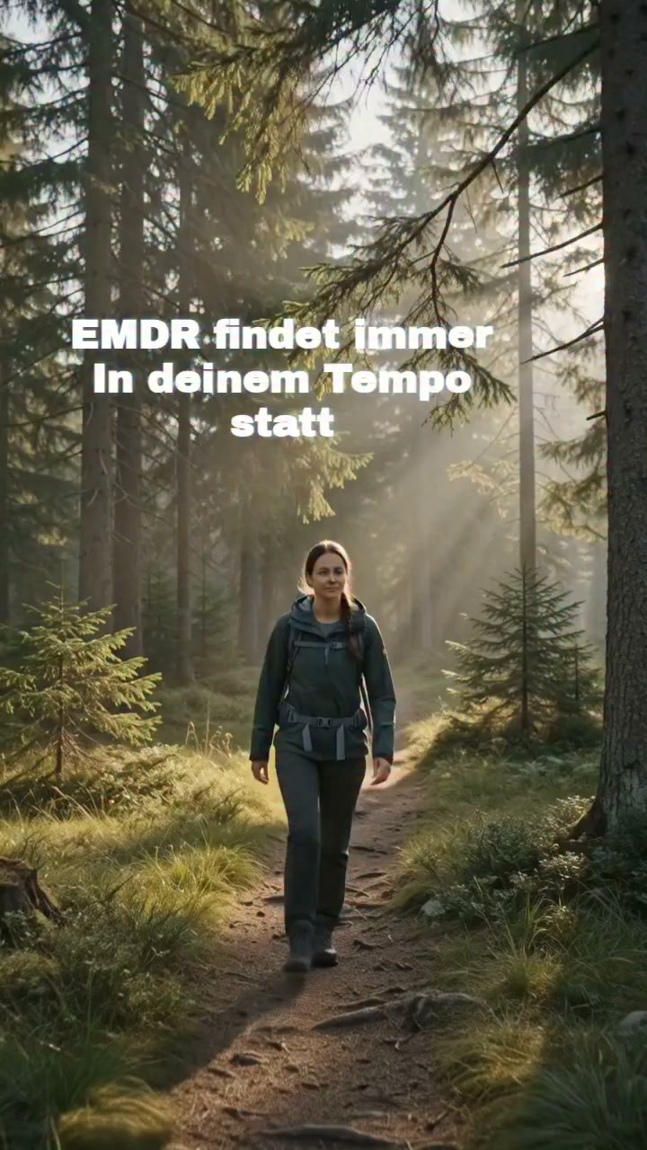EMDR findet immer in deinem Tempo statt.

Du bleibst während einer EMDR-Sitzung ansprechbar und behältst die Kontrolle. Es geht nicht darum, etwas möglichst schnell „wegzumachen“ oder belastende Erinnerungen einfach zu löschen.

Wie schnell und wie i