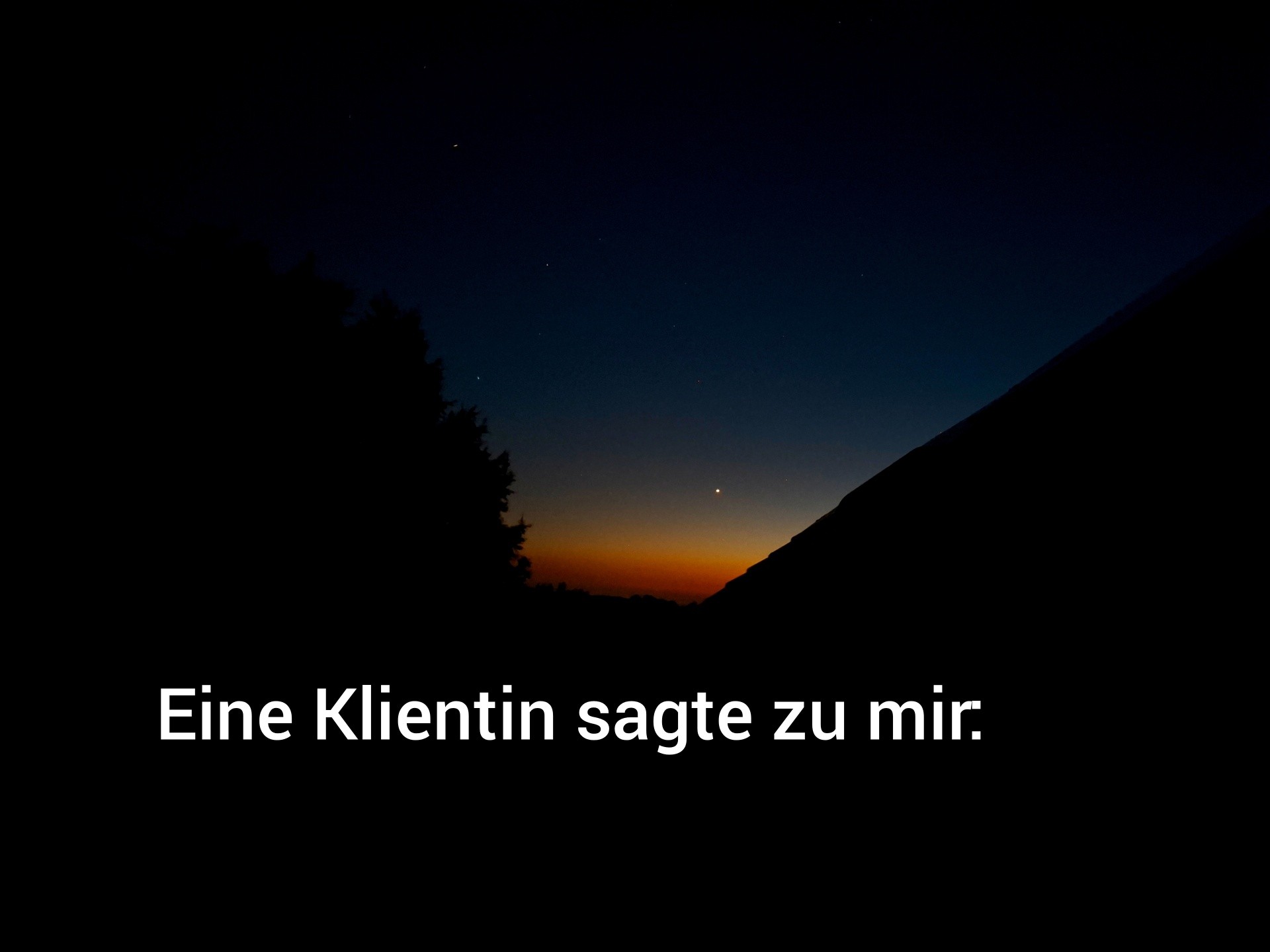 Vor Kurzem sagte eine Klientin zu mir:

„Machen Sie etwas, damit das weggeht.“

Ich habe diesen Wunsch gut verstanden.

Wenn etwas belastet, wünschen wir uns oft, dass jemand die Lösung für uns hat.

Doch genau darin liegt eine der wichtigsten Erkenn