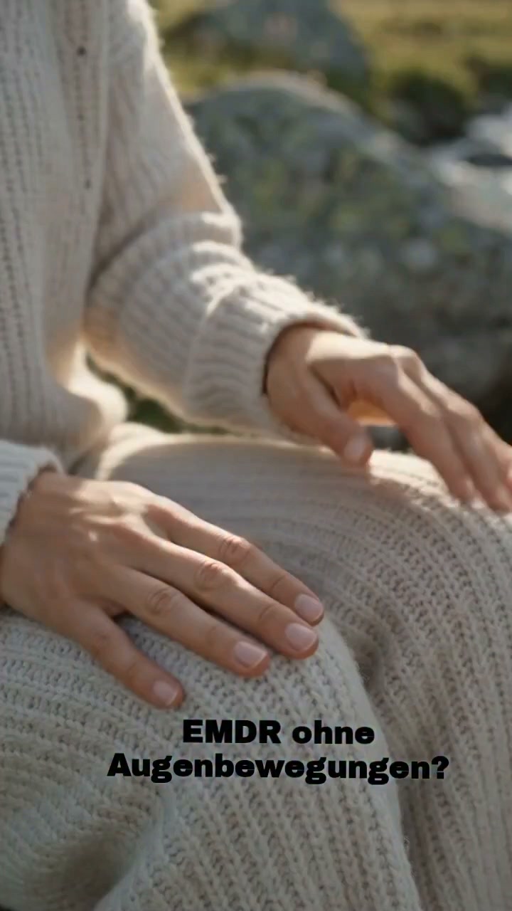 EMDR muss nicht immer mit Augenbewegungen arbeiten.

Auch Tapping oder abwechselnde akustische Reize können zur bilateralen Stimulation eingesetzt werden.

Das ist nicht nur eine Frage der persönlichen Vorliebe. Es kann auch Situationen geben, in den