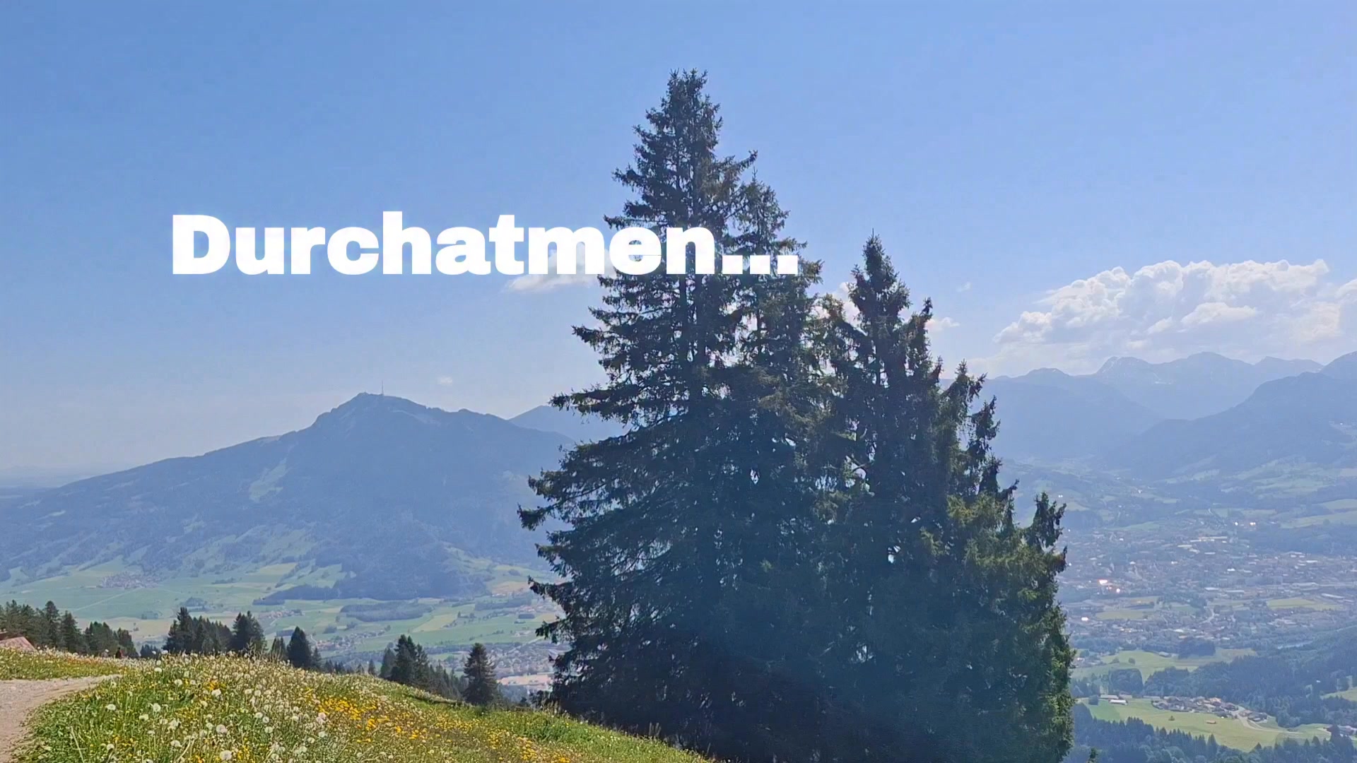 Manchmal reicht ein Moment draußen.

Ein Blick in die Weite.
Frische Luft.
Ein paar ruhige Schritte.

Durchatmen.

#Bergreiz #Durchatmen #Natur #Allgäu #Krafttanken
