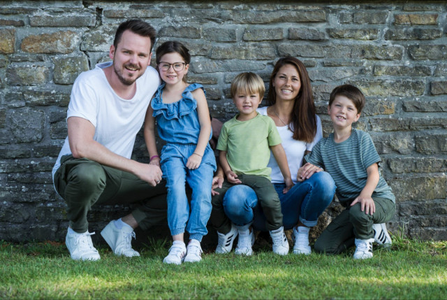Gastgeber-Familie mit Kindern im Allgäu 