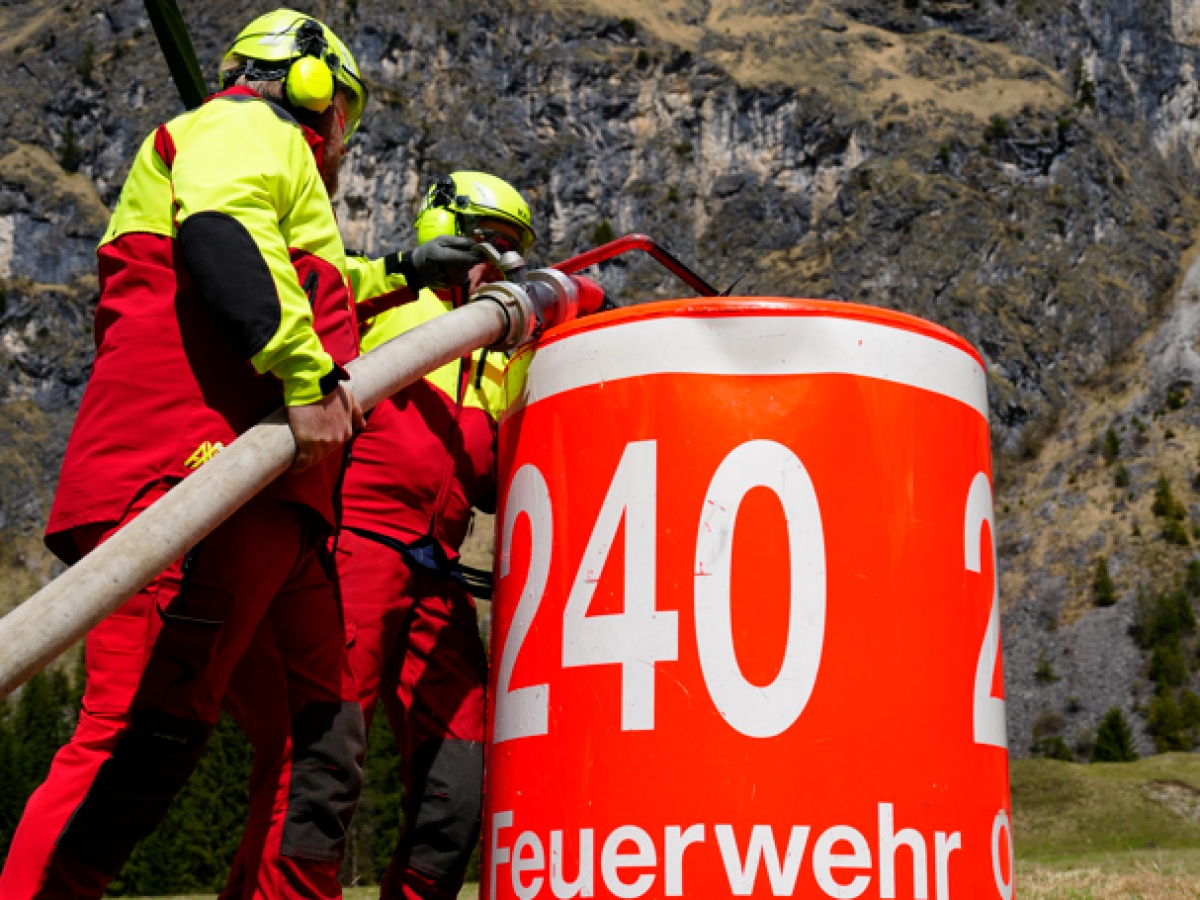 Schlauchbefüllung
