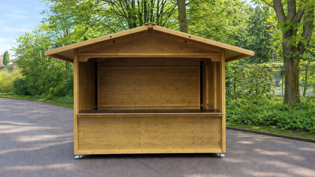 Klickhütte - zerlegbare Markthütte 