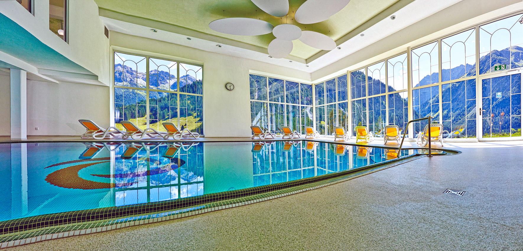 Hotel with indoor pool