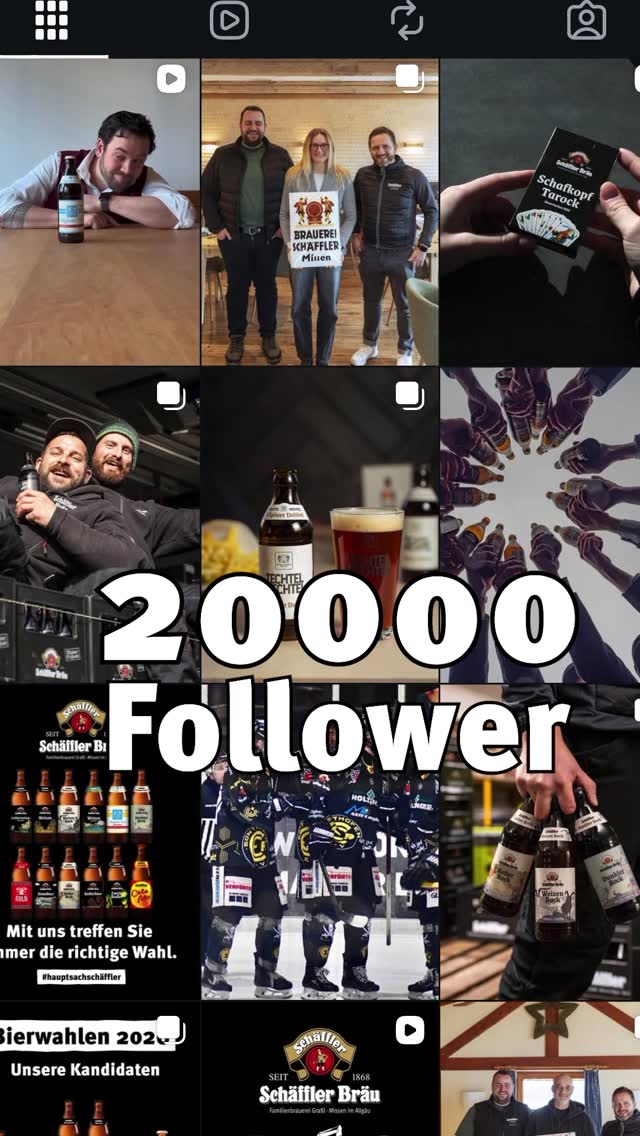 Danke für 20.000 Follower auf Instagram?⁠
⁠
Wir haben die 20k geknackt – und ganz ehrlich: Ohne euch wär das hier alles nur halb so lustig, halb so laut und halb so besonders.⁠
⁠
Danke fürs Folgen, Liken und Kommentieren.⁠
⁠
Ihr macht das Ganze hier 