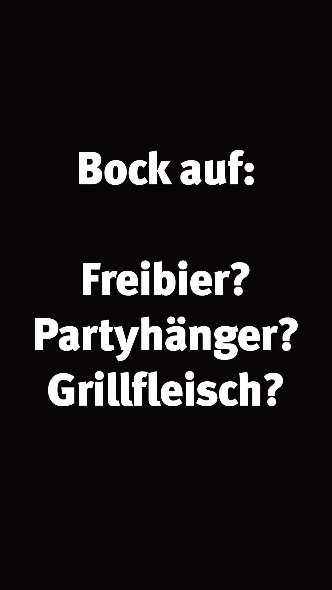 ?? GEWINNSPIEL: Gewinnt euer eigenes Fest! ??⁠
⁠
Stellt euch vor:⁠
☀️ Die Sonne scheint.⁠
? Der Grill läuft.⁠
? Das Bier ist kalt.⁠
? Die Stimmung passt.⁠
⁠
Und das Beste?⁠
Wir schenken euch das Fest.⁠
⁠
Gemeinsam mit Bestvent, dem Waldhäusle und Sch