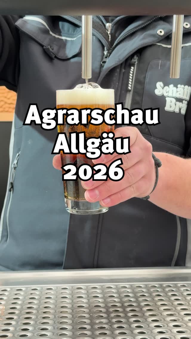 Agrarschau 2026 - Wir sind am Start⁠
⁠
Vom 16.04. bis 20.04. ist wieder Agrarschau.⁠
Ihr findet uns im Zelt am Stand Z328.⁠
⁠
Zwischen Maschinen, Traktoren und allem, was ordentlich PS hat, gibt’s bei uns die passende Erfrischung im Glas.⁠
⁠
Also: vo