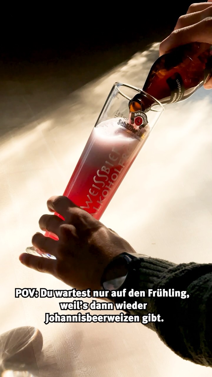 POV: Du wartest nur auf den Frühling, weils dann wieder Johannisbeerweizen gibt ?
#hauptsachschäffler #wirliebenbier #missen