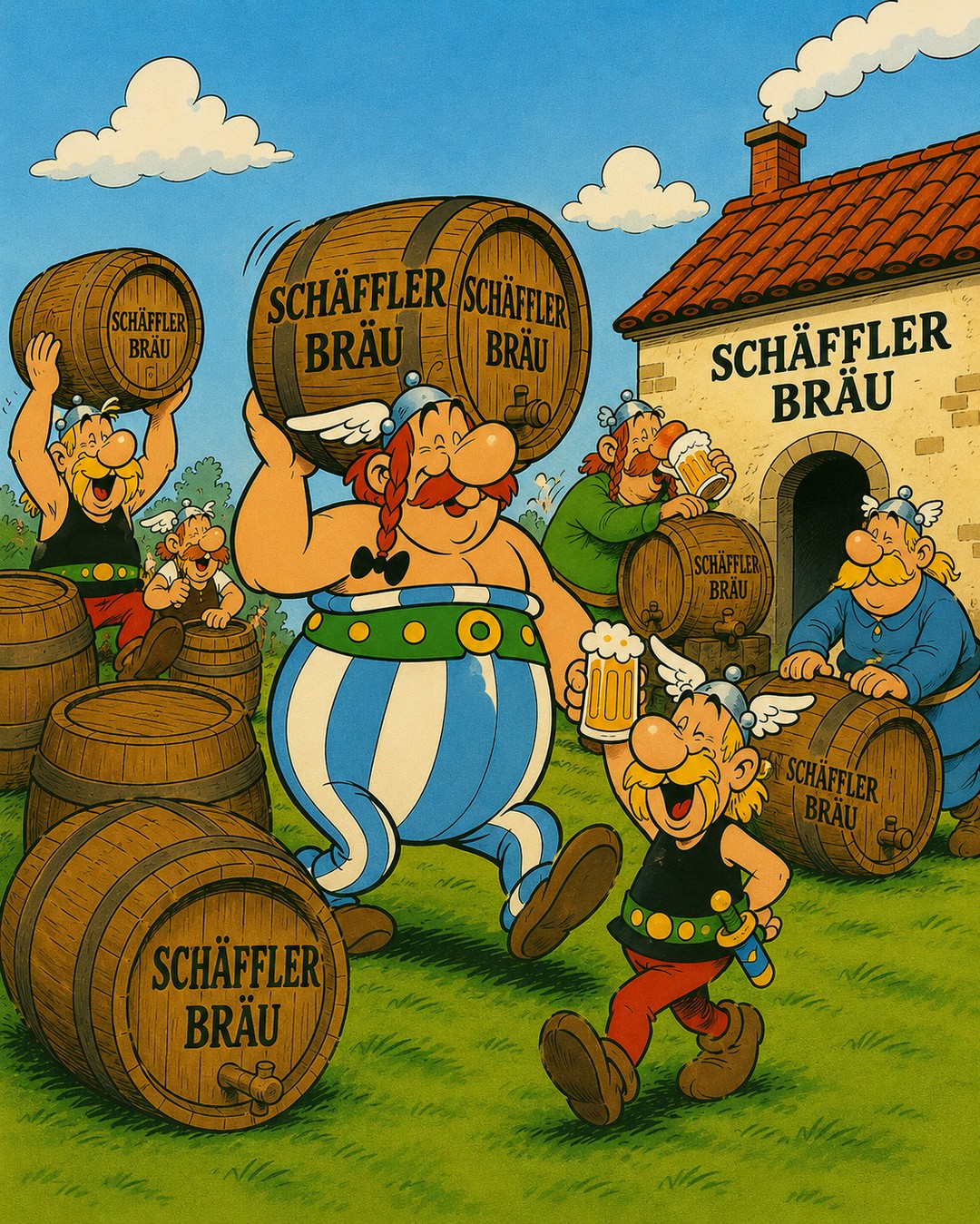Danke an unsere Schäffler-Crew!⁠
⁠
Während viele von euch im Biergarten sitzen, am See entspannen oder den Feierabend im Schatten genießen, gibt unsere Schäffler Crew richtig Gas. ?⁠
⁠
Ob in der Brauerei, im Lager, auf dem LKW, in der Schanktechnik o