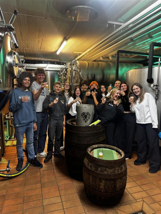 Chemie-Ausflug zur Dampfbierbrauerei in Oberstdorf