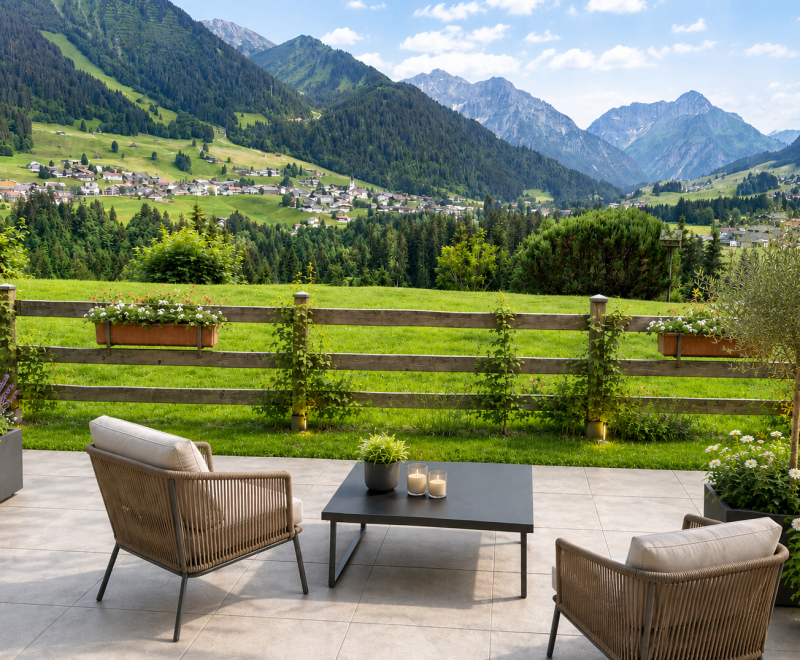 FERIENIMMOBILIE Wohnung mit Terrasse