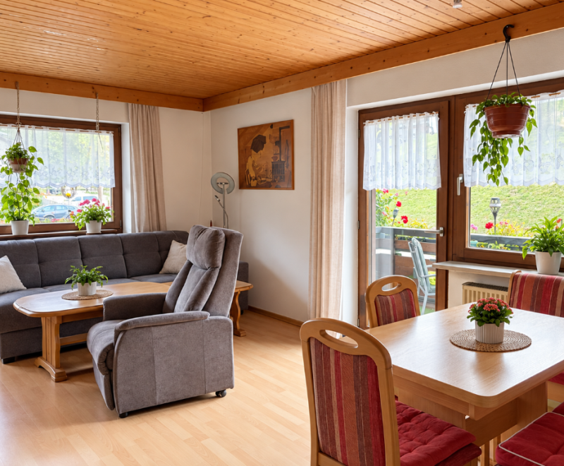 EIGENTUMSWOHNUNG 2-Zi/ 66,37 qm Balkon