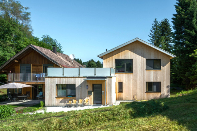Anbau an bestehendes Einfamilienhaus