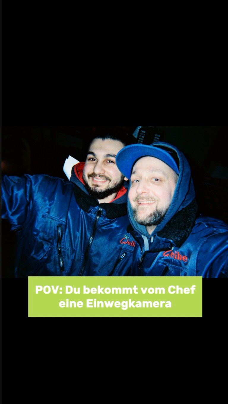 Wir geben unseren Lager Jungs eine Einwegkamera mit auf die Arbeit. Das ist dabei rausgekommen. ??

#einwegkamera #analogbilder #lager #weiheberlin