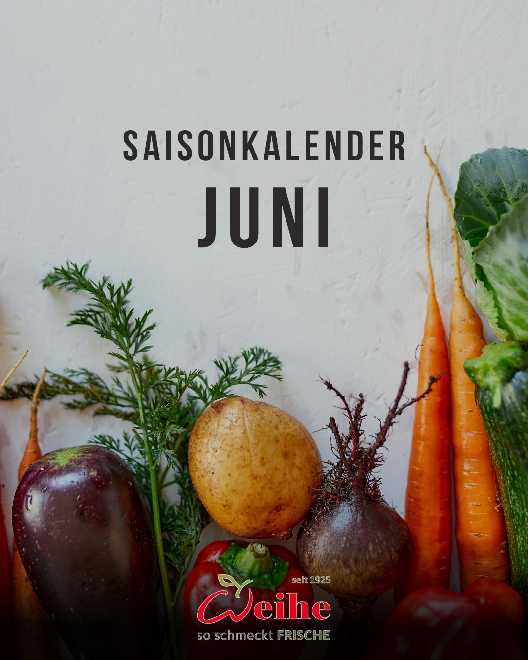 Der Juni meint es gut mit eurer Speisekarte. ?
Von knackigem Spargel über frische Salate bis hin zu den ersten süßen Beeren. Einfach Frische, die man schmeckt. ?

Schaut durch das Carousel, um zu sehen, was ab heute frisch bei uns für eure Küche bere
