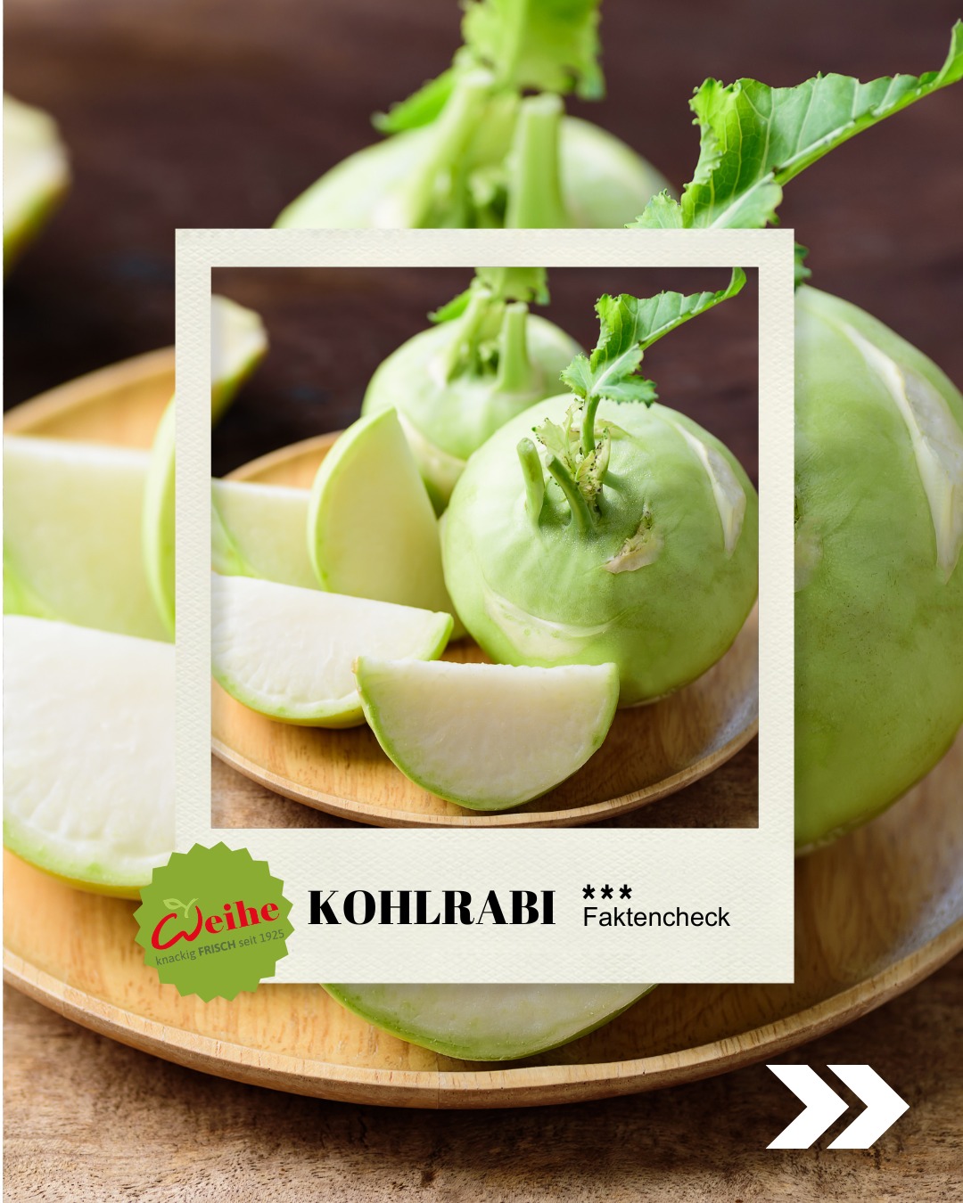 Kohlrabi ist weit mehr als nur eine Beilage aus Kindheitstagen. Es ist höchste Zeit ihm den Platz zu geben, den er verdient – und zwar mitten auf dem Teller. 

Wie setzt du Kohlrabi aktuell auf deine Speisekarte? Schreib es uns in die Kommentare! ?

