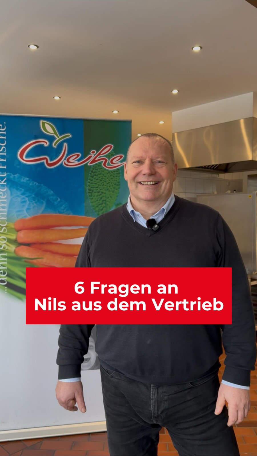 ⏱️ 60 Sekunden mit Nils aus dem Vertrieb
Sechs Fragen – und null Zeit zum Nachdenken.
In unserem neuen Format „60 Sekunden mit…“ lernt ihr die Menschen kennen, die hinter unseren Produkten stehen. Heute: Nils aus dem Vertrieb.

#interview #TeamWeihe 
