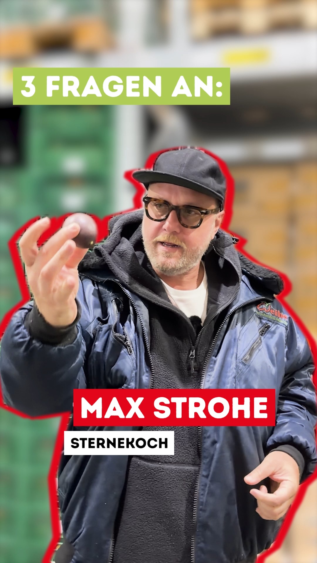 Unser neuester Mitarbeiter: Max Strohe, leider hat er es nicht durch die Probezeit geschafft und muss nun wieder zurück in die Küche. Er hat uns aber davor noch drei Fragen beantwortet. Seht selbst!

#VivantesGastronomie #Gemeinschaftsverpflegung #Le