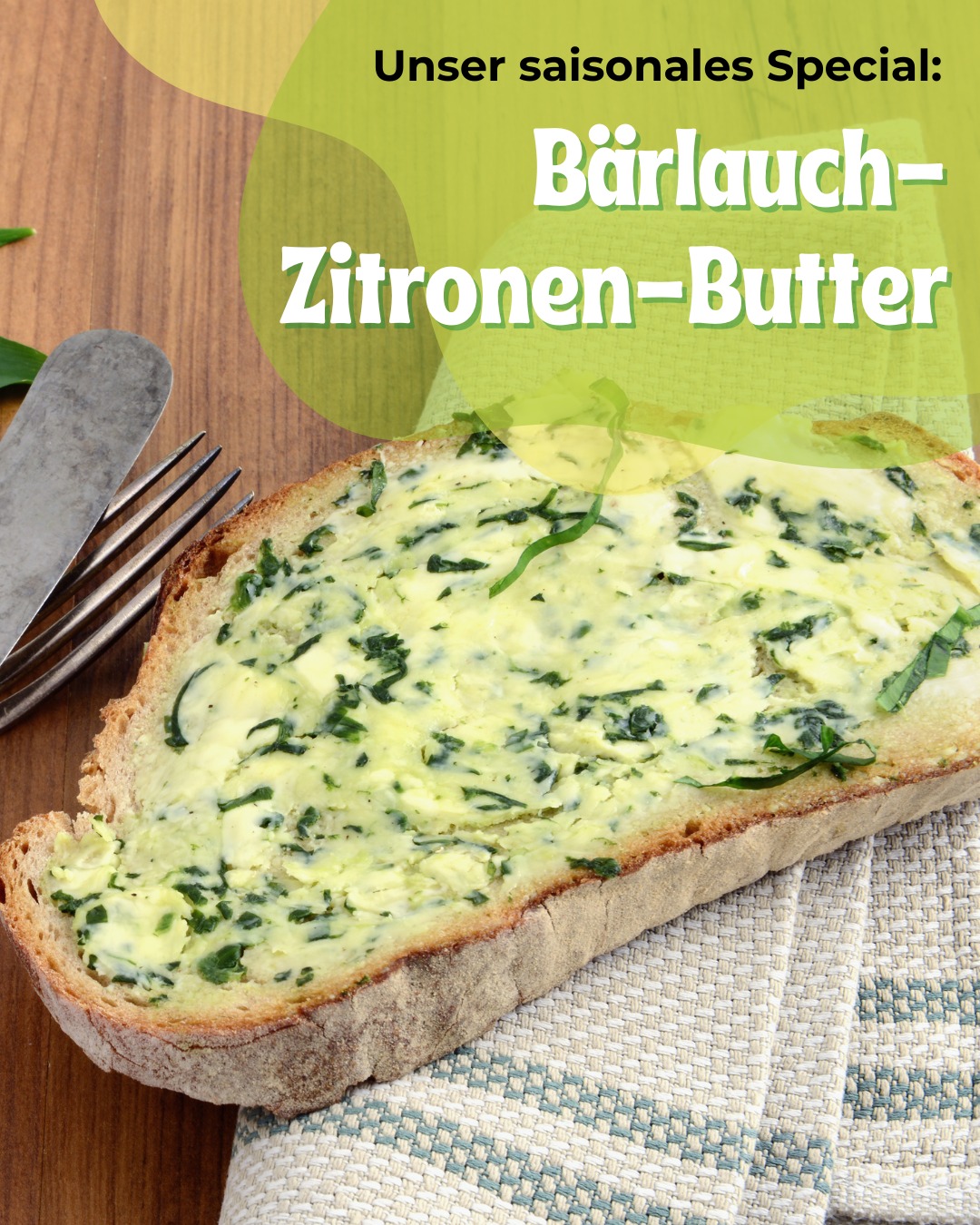 Ein einfaches Brotgedeck entscheidet oft über den ersten Eindruck beim Gast. ??
Mit unserer Bärlauch-Zitronen-Butter bringst du den Frühling 2026 direkt auf den Tisch. Der Trick ist die Kombination aus der schweren Butter und der ätherischen Frische 