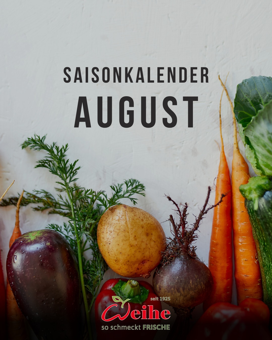 Heimische Beeren, sonnengereifte Tomaten, knackige Bohnen und die ersten frischen Äpfel stehen bereit.☀
Wer jetzt regionale Ware kauft, spart nicht nur Transportwege, sondern bekommt einfach den besten Geschmack auf den Teller. 

Damit du in der Küch