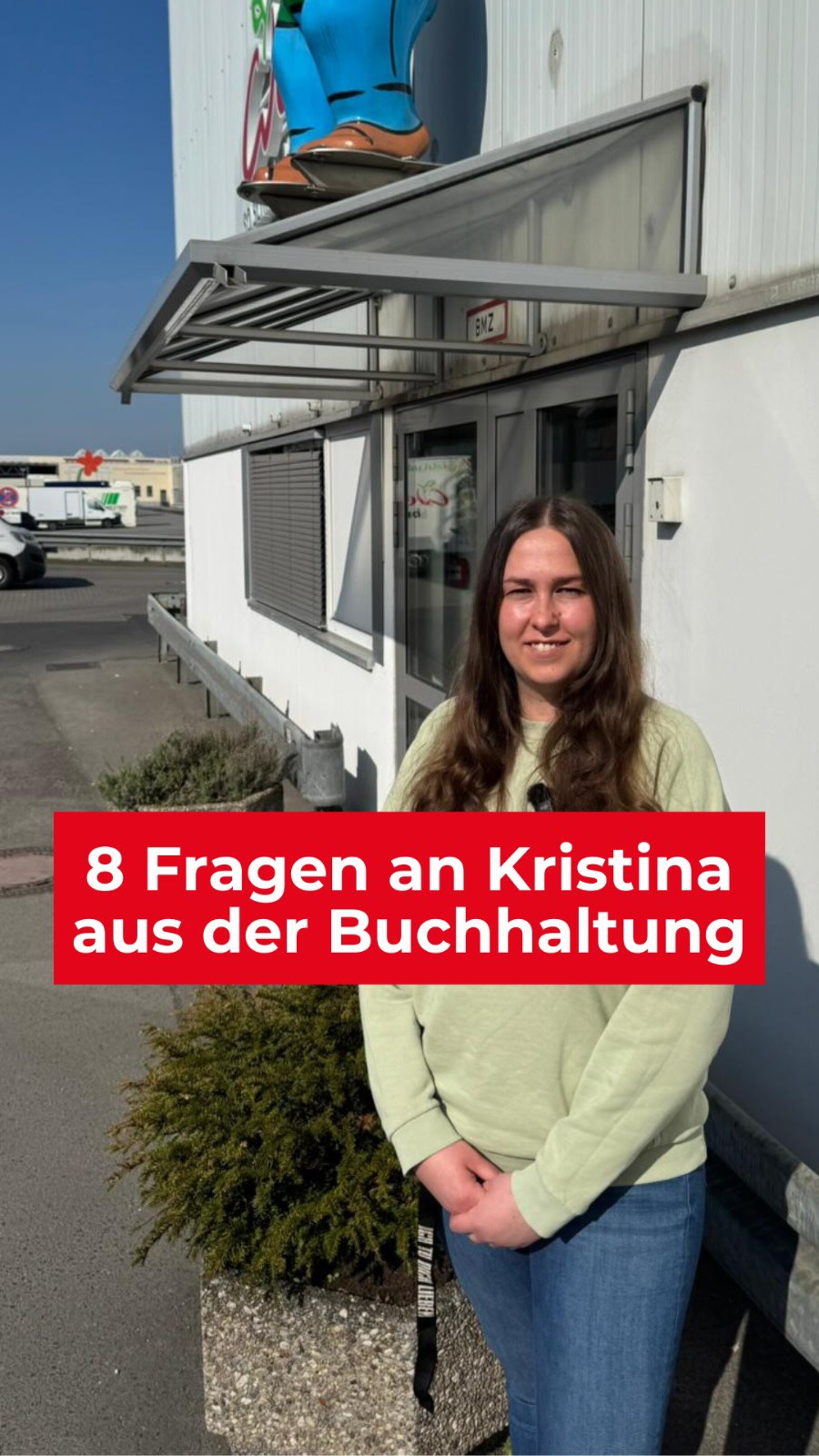 Eine Minute mit Kristina aus der Buchhaltung ?
Acht Fragen und null Zeit zum Nachdenken. Ihr lernt die Leute kennen, die hinter unserer Firma stecken. Heute: Kristina, eine unserer Buchhalterinnen ?

#behindthescenes #buchhaltung #mitarbeiter #weiheb