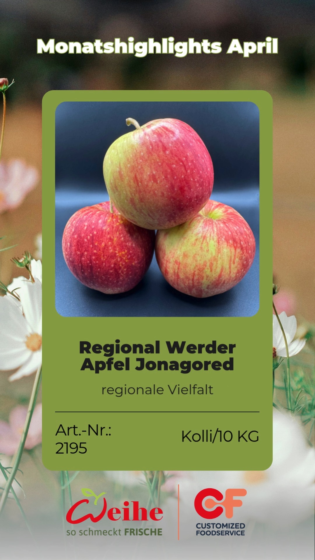 Unsere Produkthighlights im April sind ein Mix aus regionalen Produkten und Convenience Klassikern. Denn so schmeckt Frische! ?

#monatsartikel #april #gastronomieberlin #regionaleküche