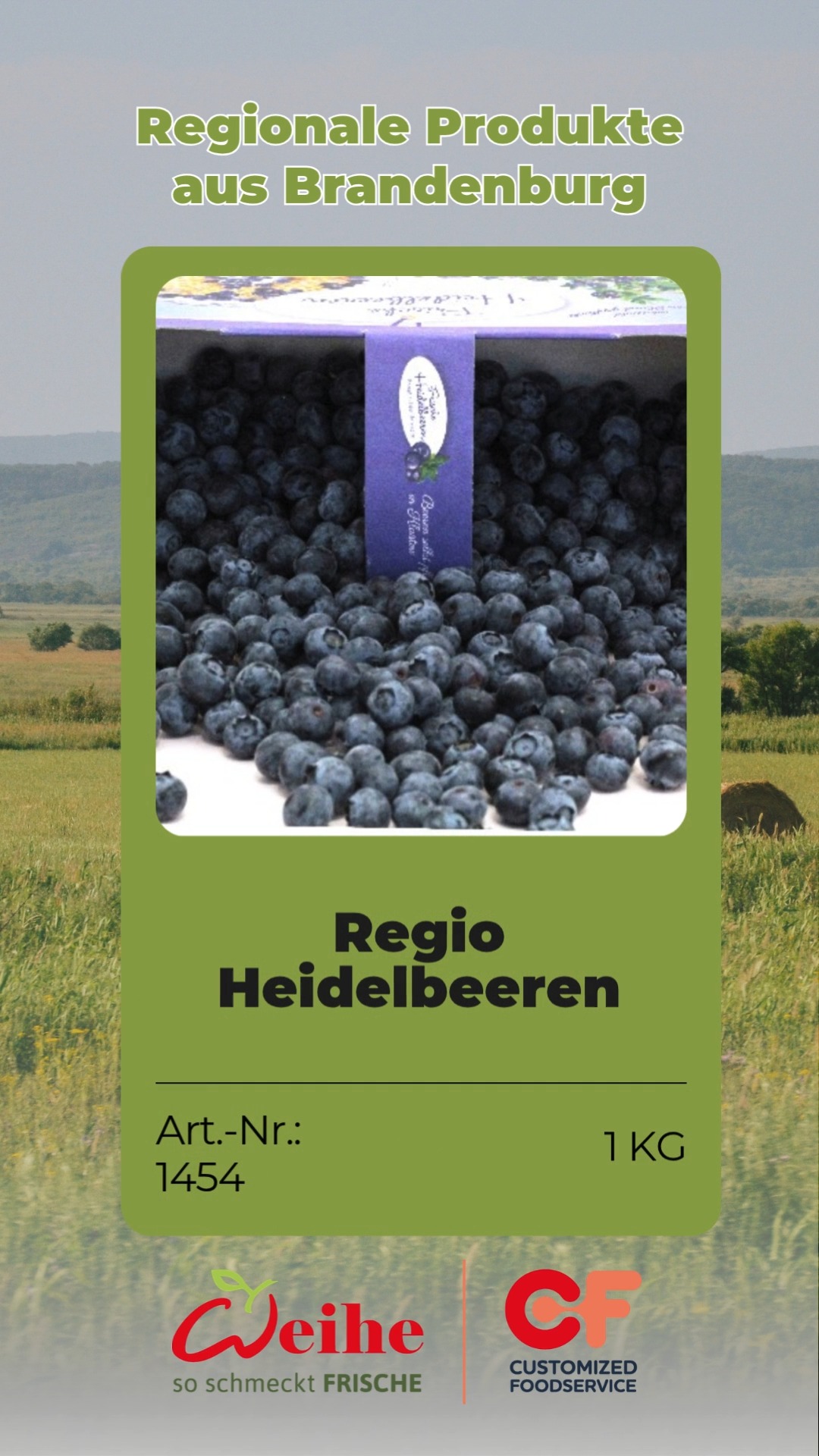 Knackiges Gemüse, frisches Obst und die besten saisonalen Highlights, direkt von Feldern aus Brandenburg, ohne Umwege in deine Küche. Wir stärken regionale Betriebe und halten den CO2-Ausstoß flach. In diesem Monat bringen wir dir genau die Produkte,