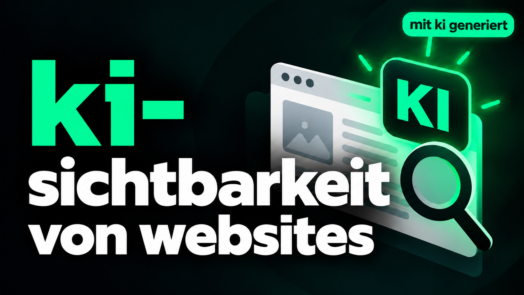 KI-Sichtbarkeit von Websites: