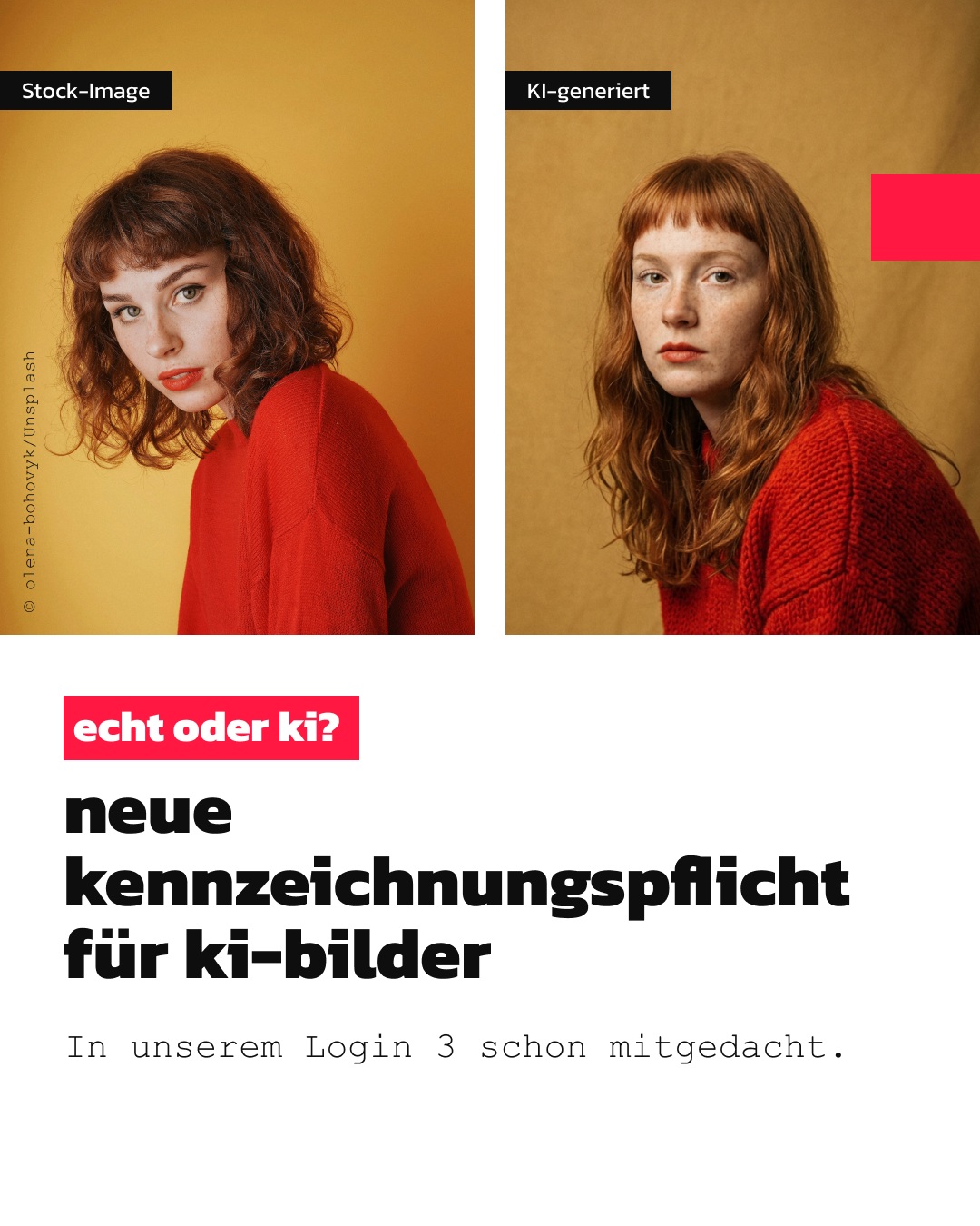 KI Content ist längst im Alltag angekommen. Jetzt zieht auch die Regulierung nach.
Mit dem EU AI Act gelten neue Transparenzpflichten für bestimmte KI generierte und manipulierte Inhalte. Für Unternehmen wird damit vor allem eines wichtig: Kennzeichn